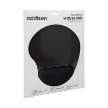 Addison Bilek Destekli Mouse Pad Siyah